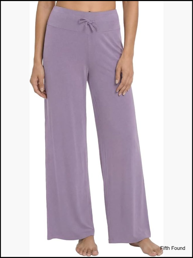 Bamboo Viscose Wide Leg Pajama Pants Women Casual Lounge Yoga Sweatpants